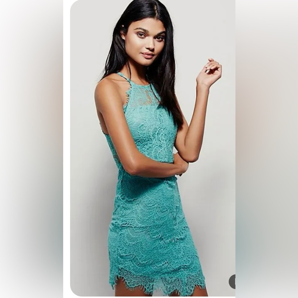 Free People She's Got It Slip Dress